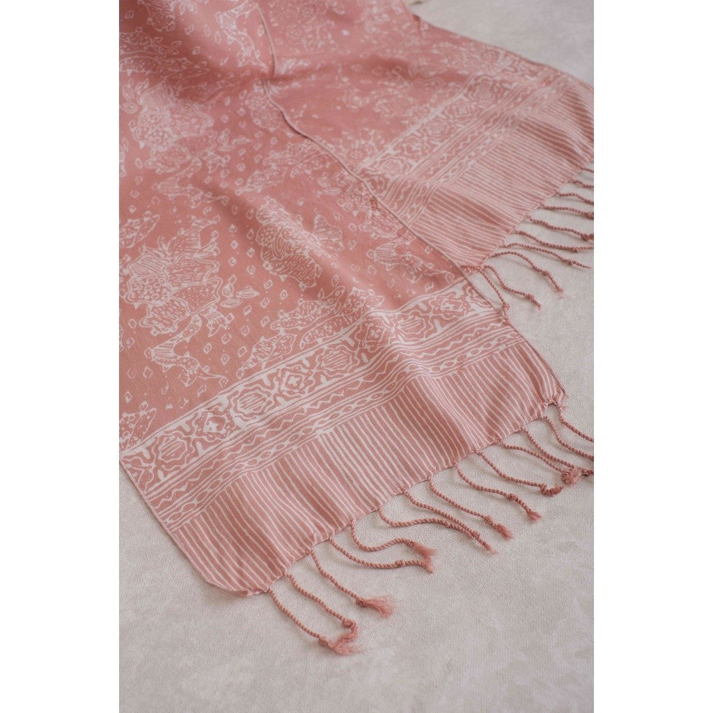 Scarf Batik L90 Cream