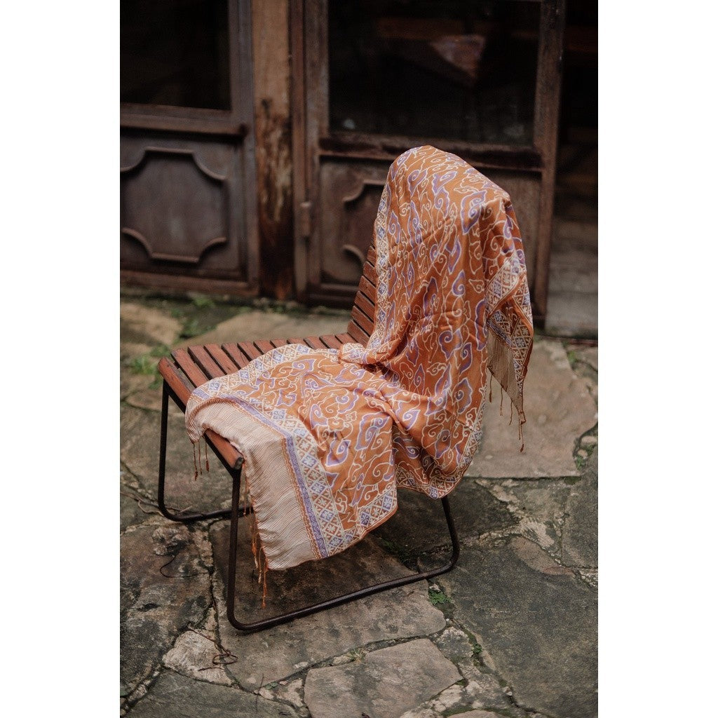 Syal Batik Sutra Gold MM