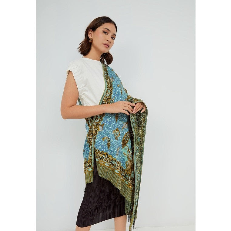 Selendang Sutra Tulis 12