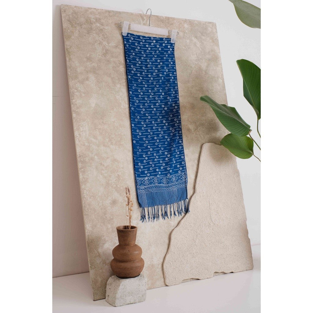 Scarf Batik C52 Blue