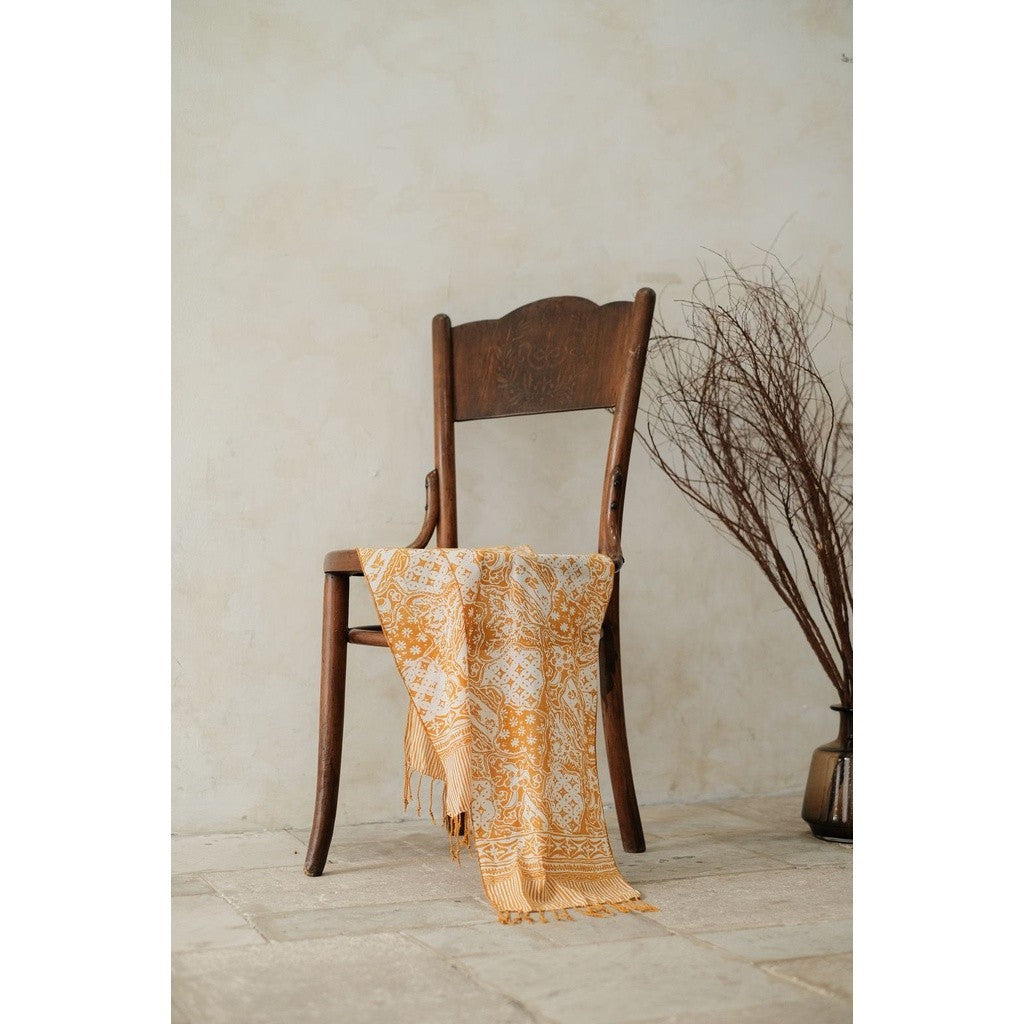 Scarf Batik TCK Sekar Jagad Yellow
