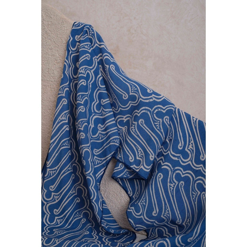 Scarf Batik TCB Parang 2 Blue