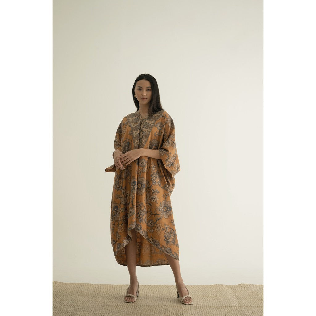Amira Kaftan Dress Batik 04
