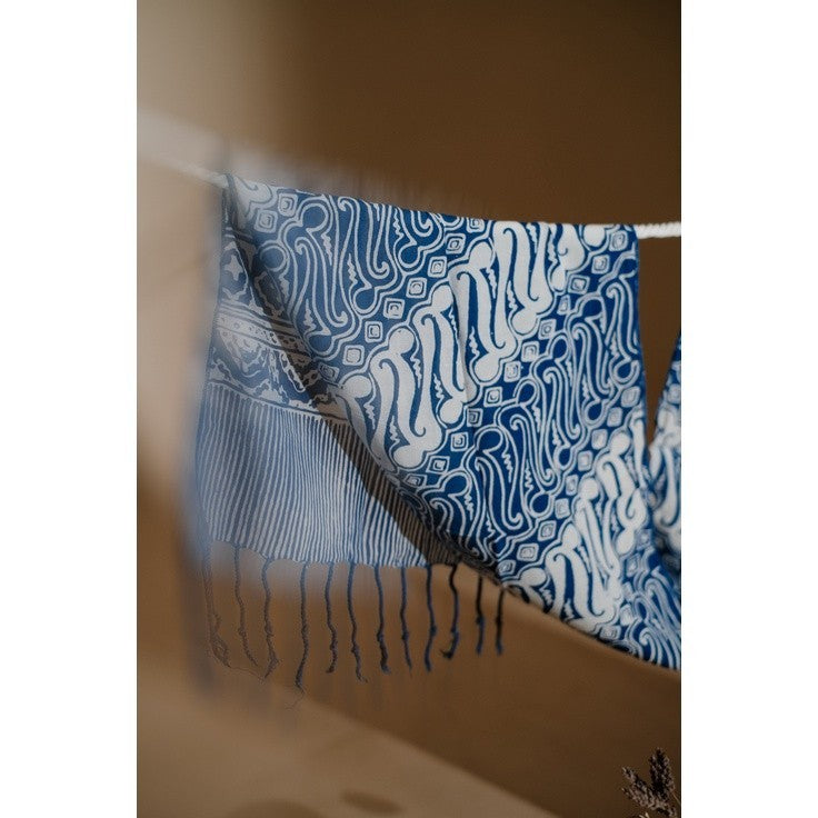 Scarf Batik TCC Parang Blue