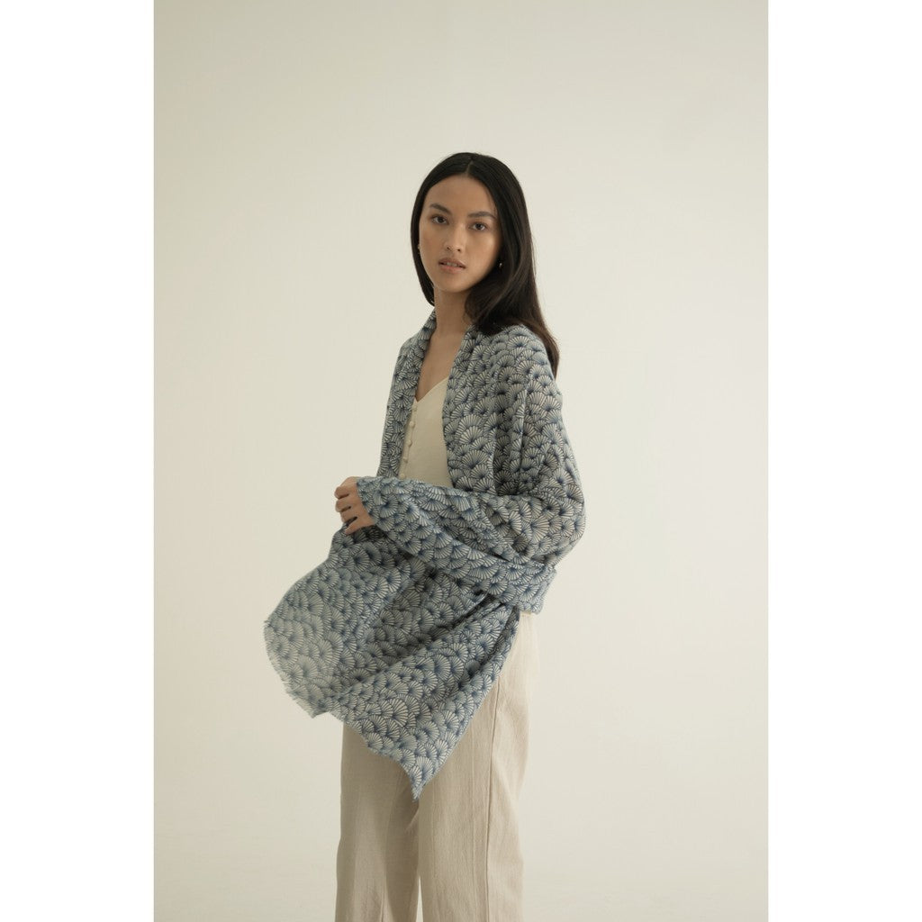 Rie-Selendang Viscose Batik Premium 90×180/Scarf/Pashmina/Shawl