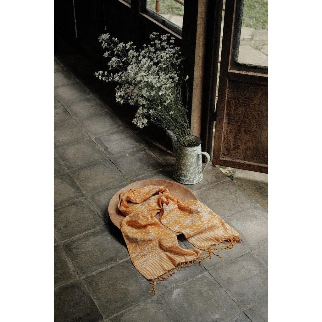 Scarf Batik K90 Yellow