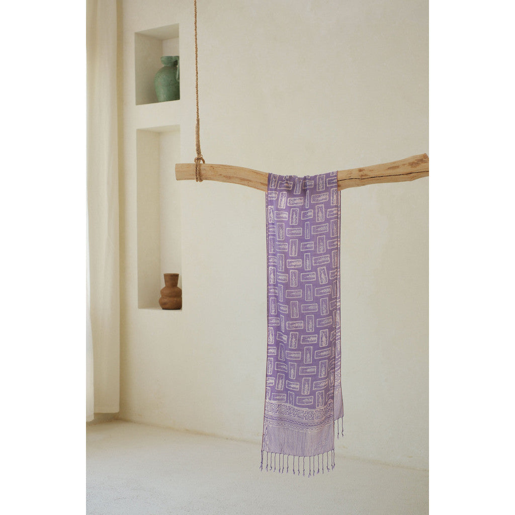 Scarf Batik J4 Purple