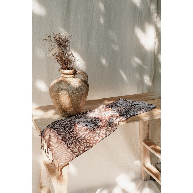 Scarf Batik TCR Sekar Jagad Brown