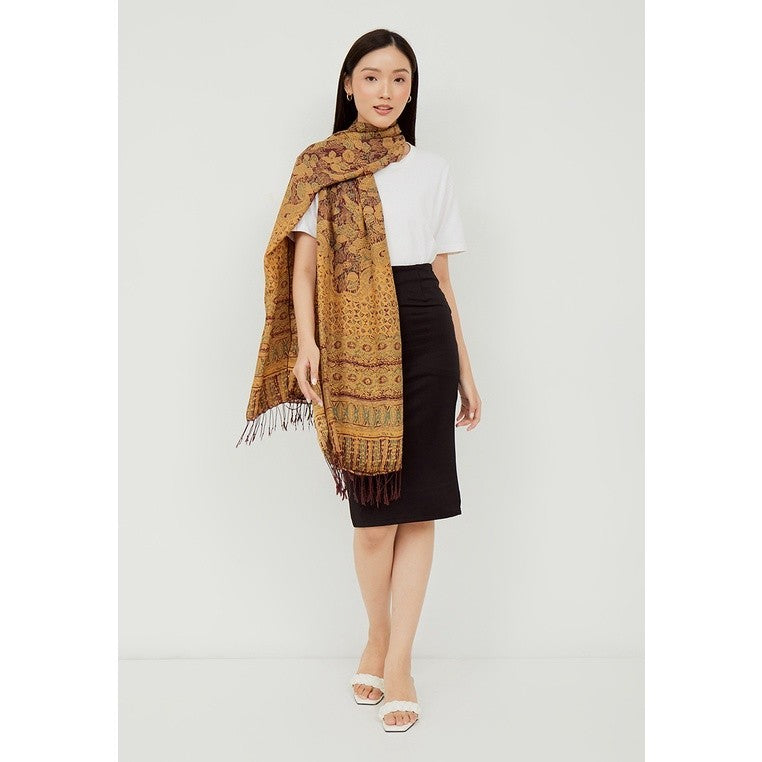 Selendang Sutra Tulis 09