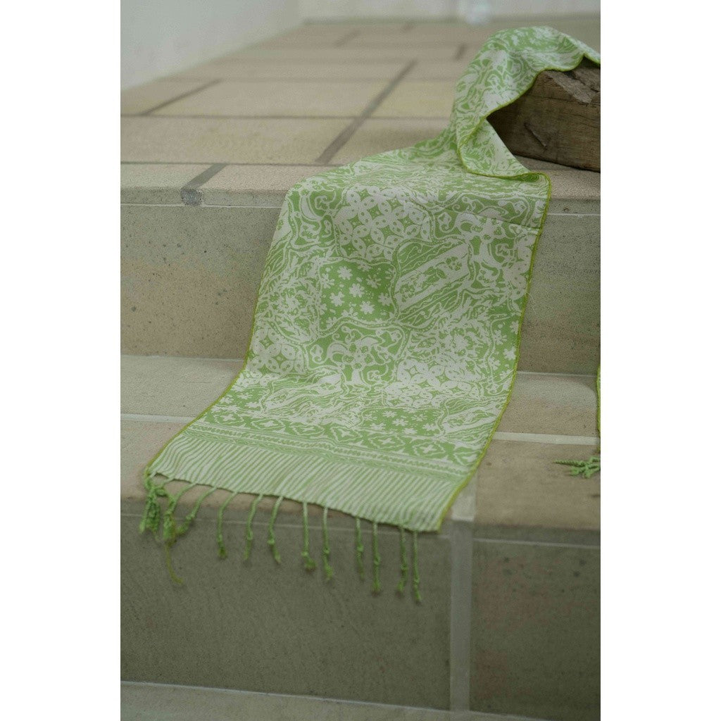 Scarf Batik TCi Sekar Jagad Green
