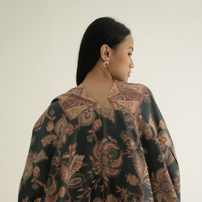 Amira Kaftan Dress Batik 01