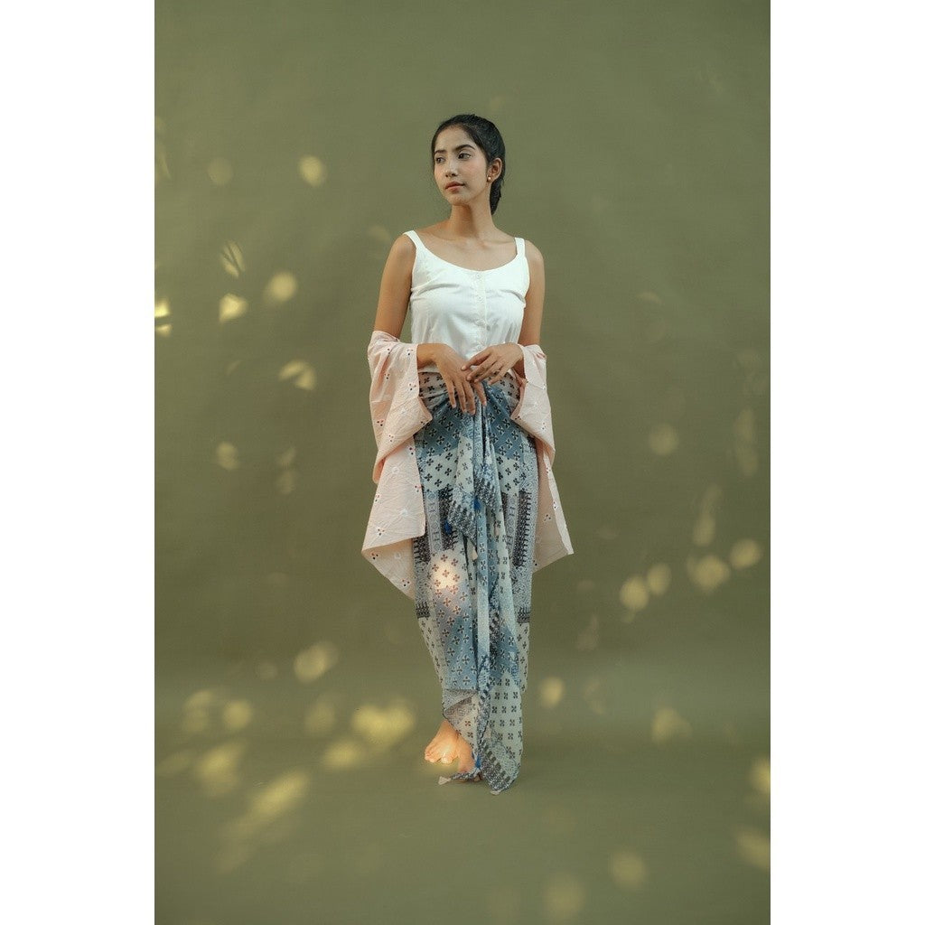 Manika Outer - Light Cream