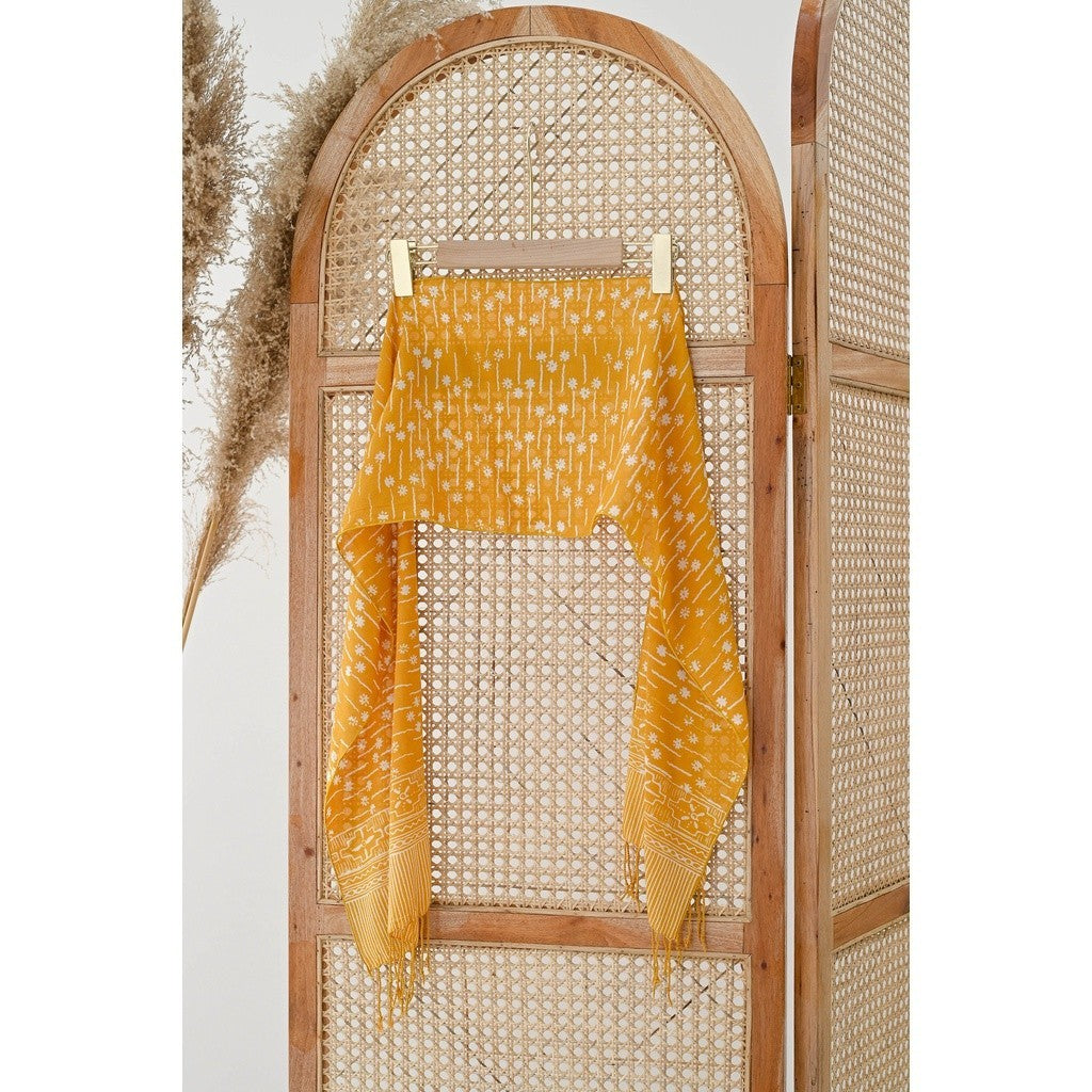 Scarf Batik K52 Yellow