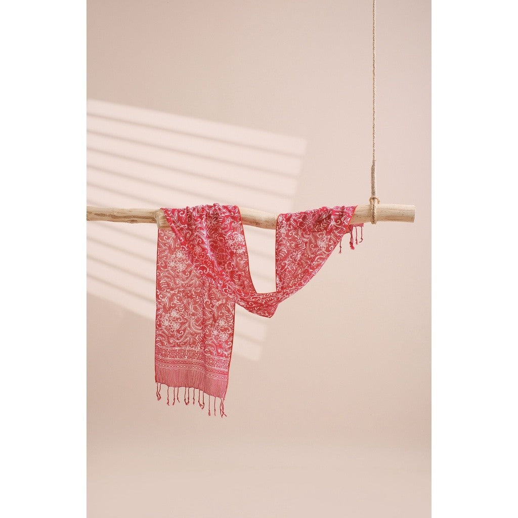 Scarf Batik D20 Red