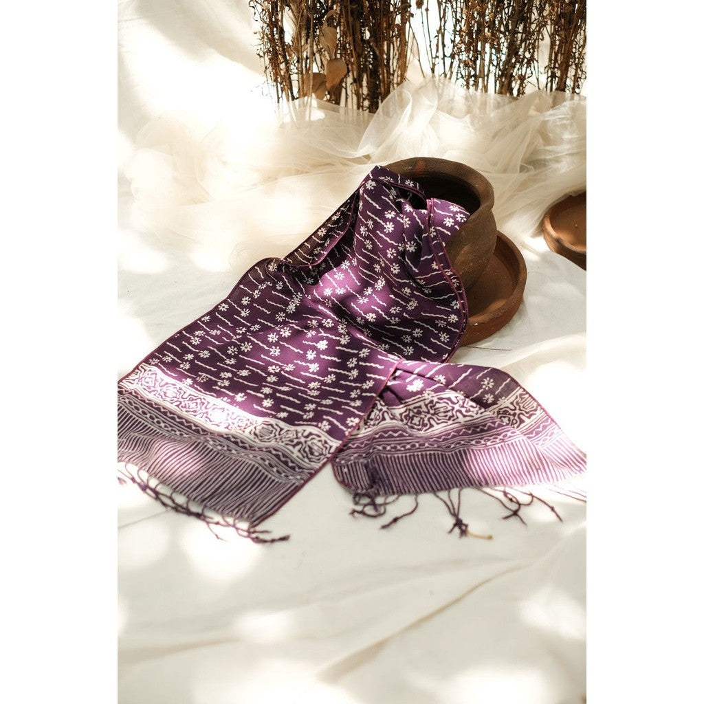 Scarf Batik U52 Purple