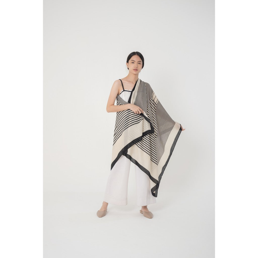 Muthia in White Shawl