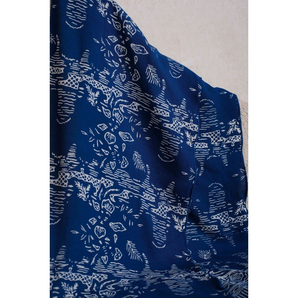 Scarf Batik C7 Blue