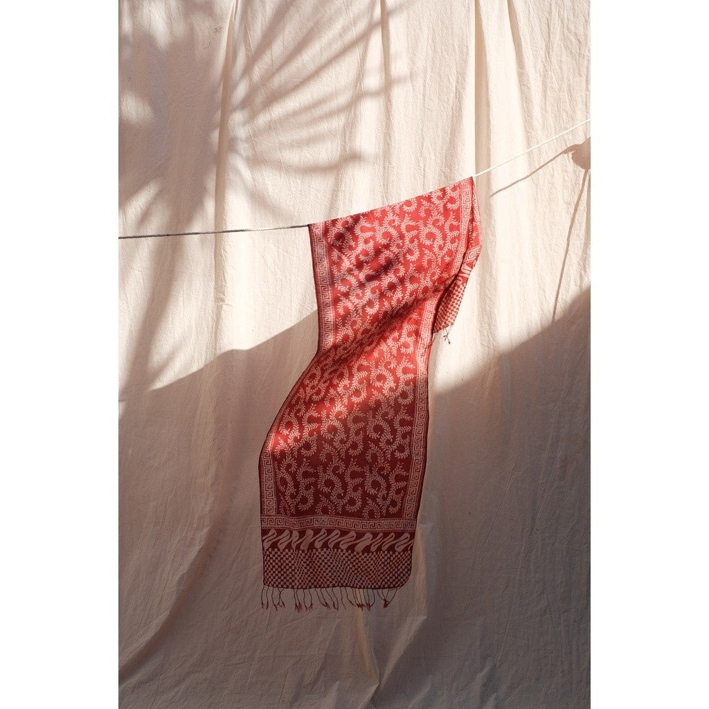 Scarf Batik Ganggang - Pink