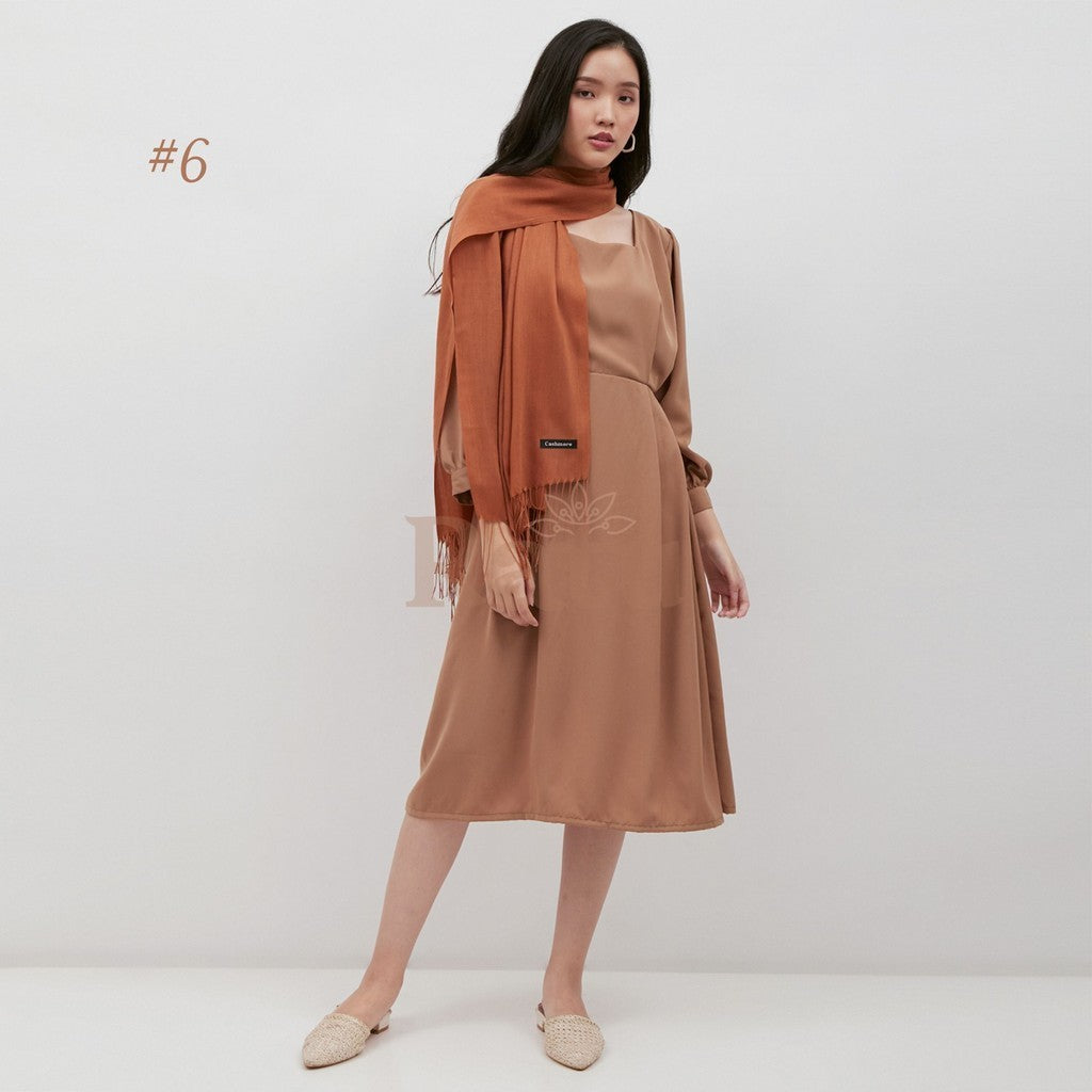 Plain Pashmina Cashmere 06