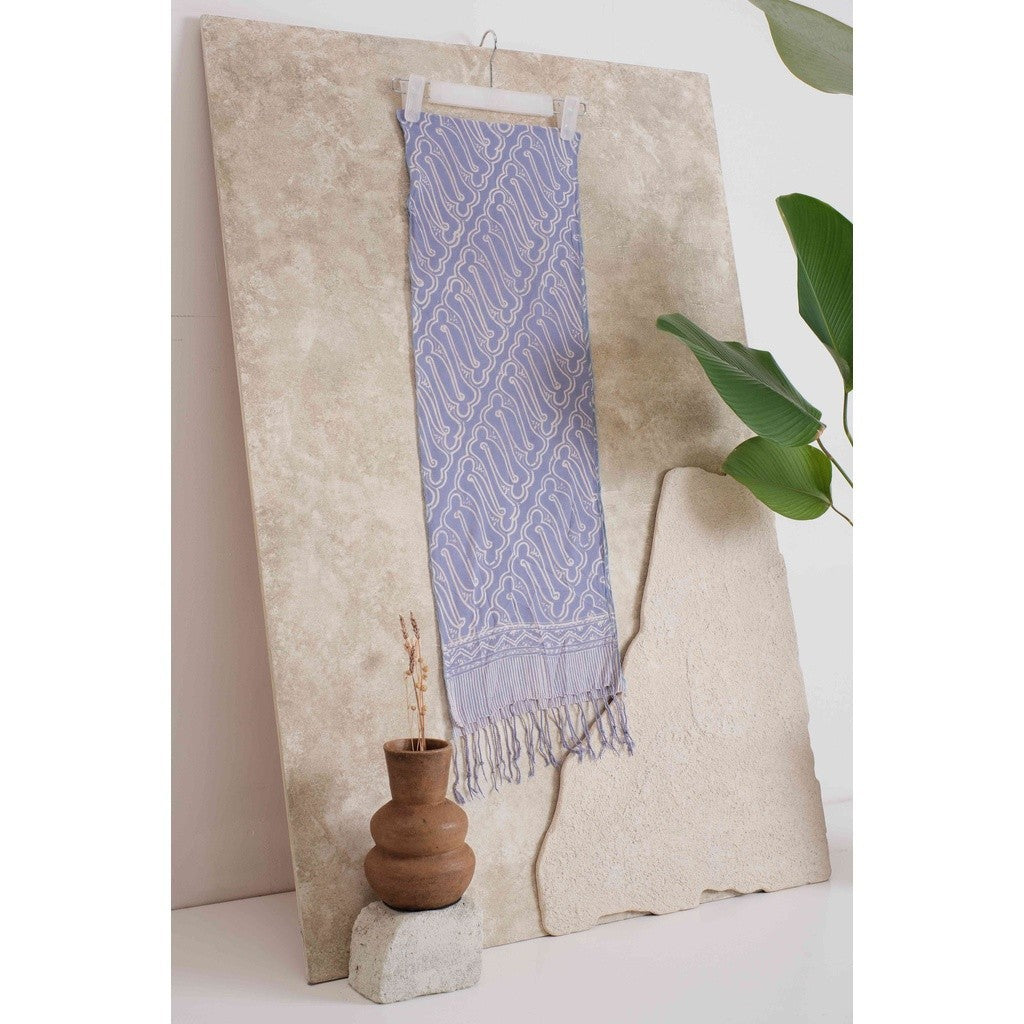 Scarf Batik TCGR Parang 2 Grey