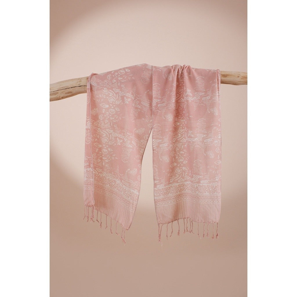 Scarf Batik L7 Cream