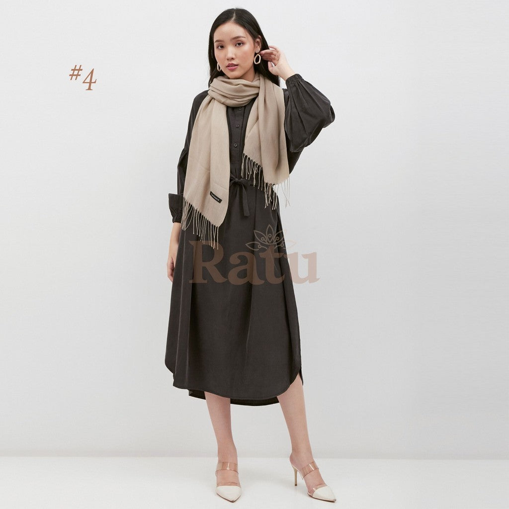 Plain Pashmina Cashmere 04