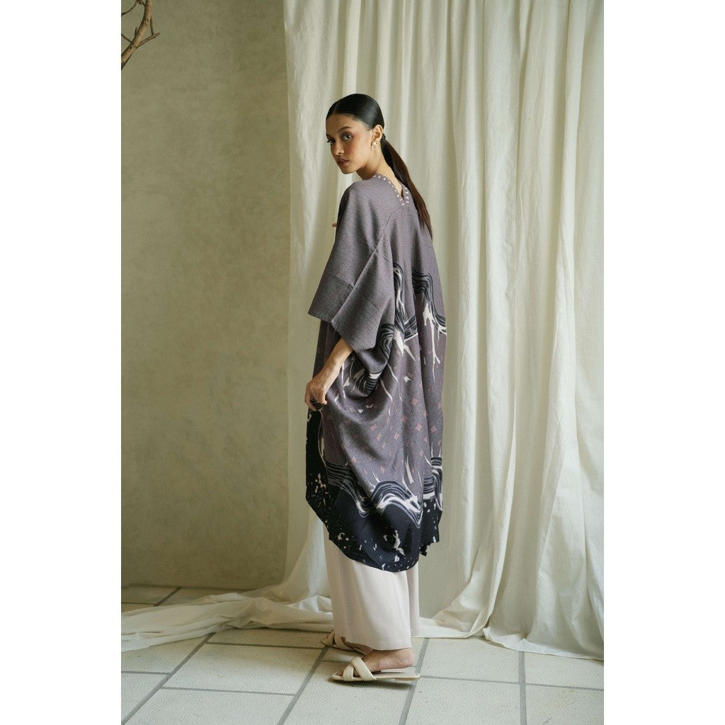 Amira Kaftan Dress Batik 20