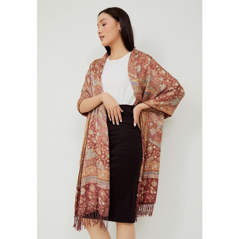 Selendang Sutra Tulis 08