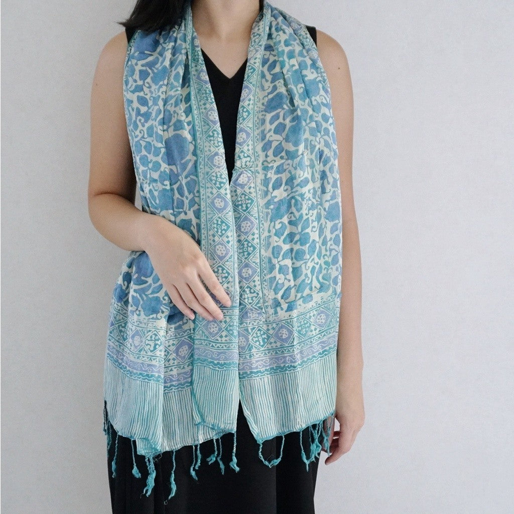 Syal Batik Sutra Tosca 04