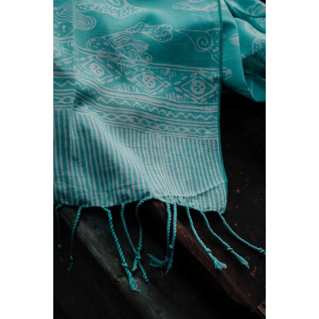 Scarf Batik S11 Tosca