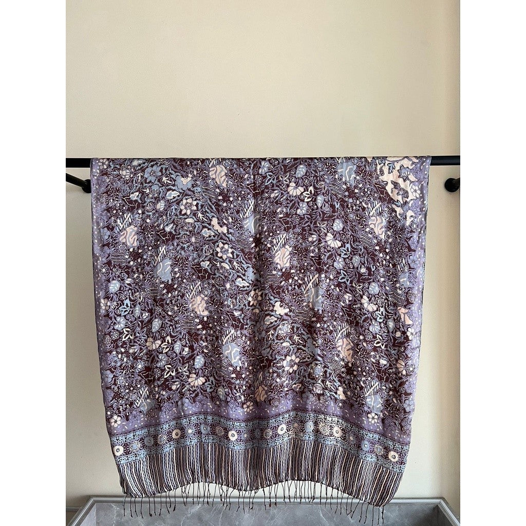 Selendang Sutra Batik Tulis 30