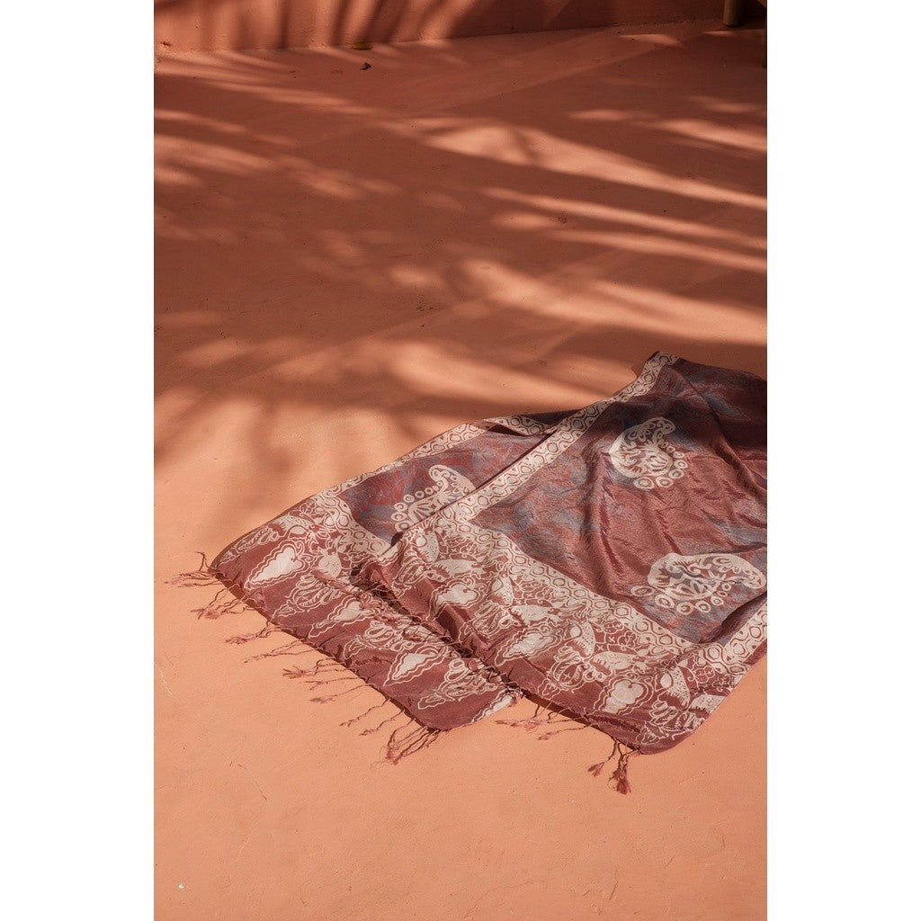 Scarf Batik Paslay - Pink