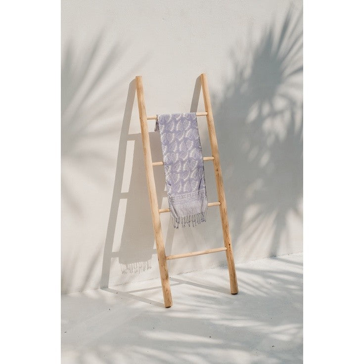 Scarf Batik TCGR Daun Grey