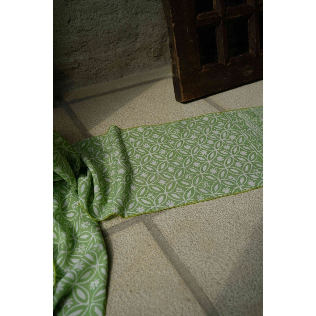 Scarf Batik TCi Kawung 3 Green