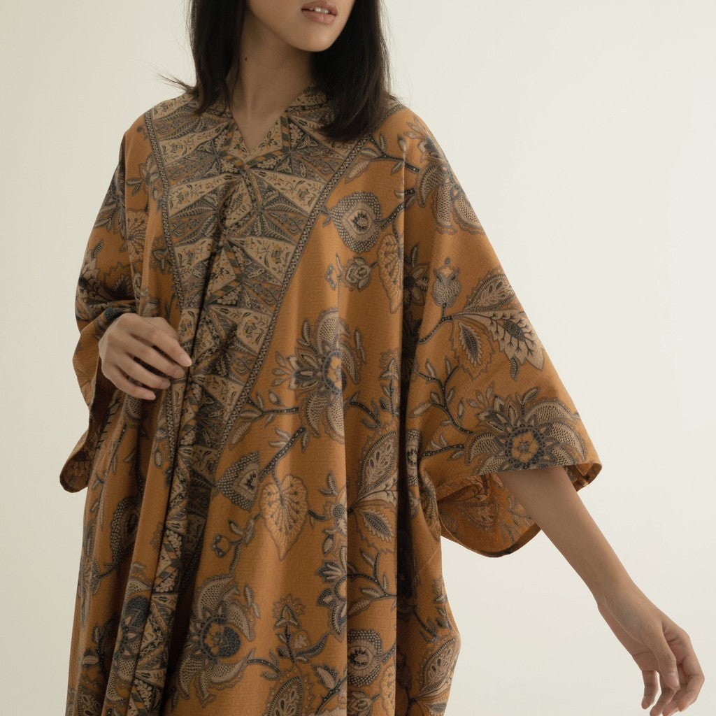 Amira Kaftan Dress Batik 04