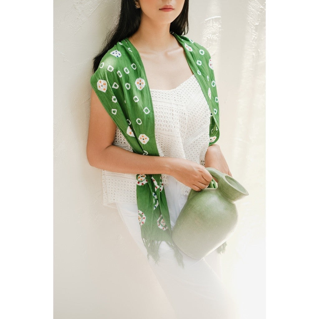 Gayatri Scarf Green