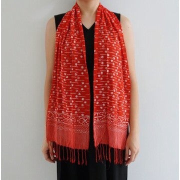 Scarf Batik H52 Orange