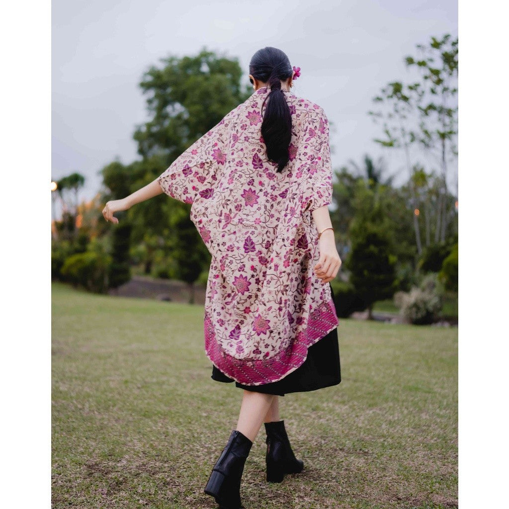 Sekar Purple Batik Outer