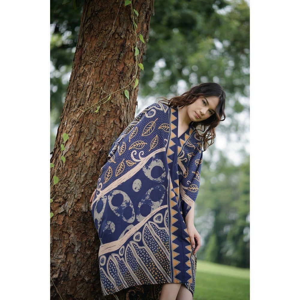 Amira Kaftan Dress Batik 16