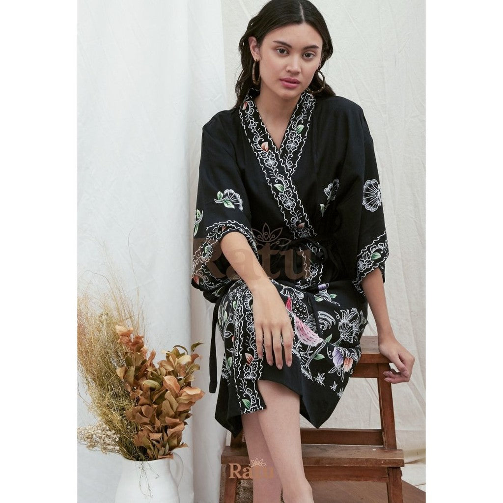 Kimono Batik Premium / Tidak Luntur / Tidak Ciut / Bahan Rayon Super