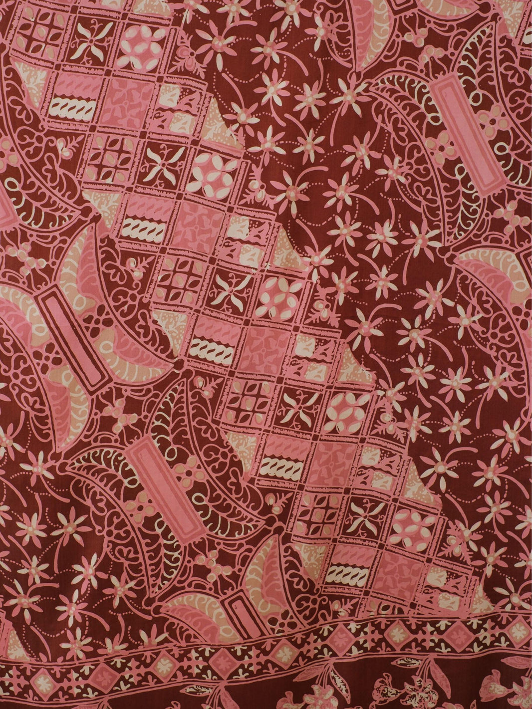 Selendang Sutra Batik Tulis - Melati Tambal