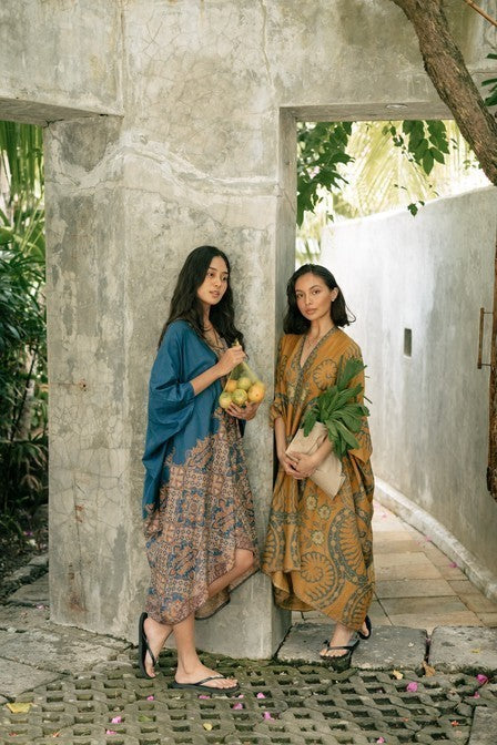 Amira Kaftan Dress Batik 10