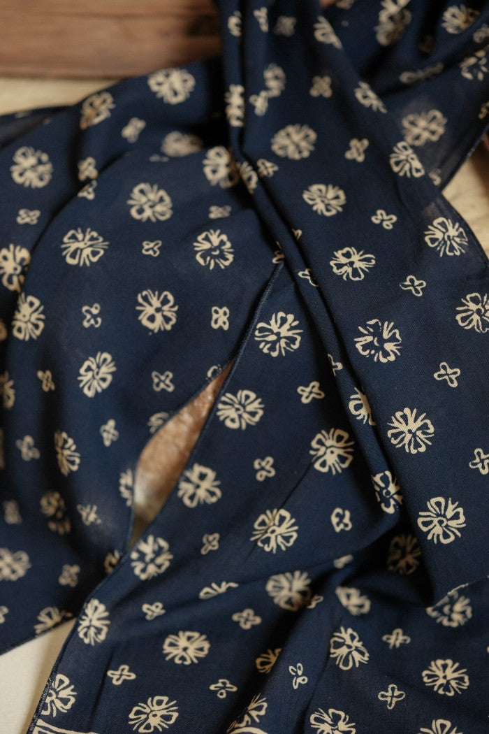 Scarf Batik Truntum - Blue | DNC