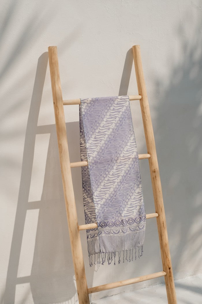 Scarf Batik TCGR Parang Grey