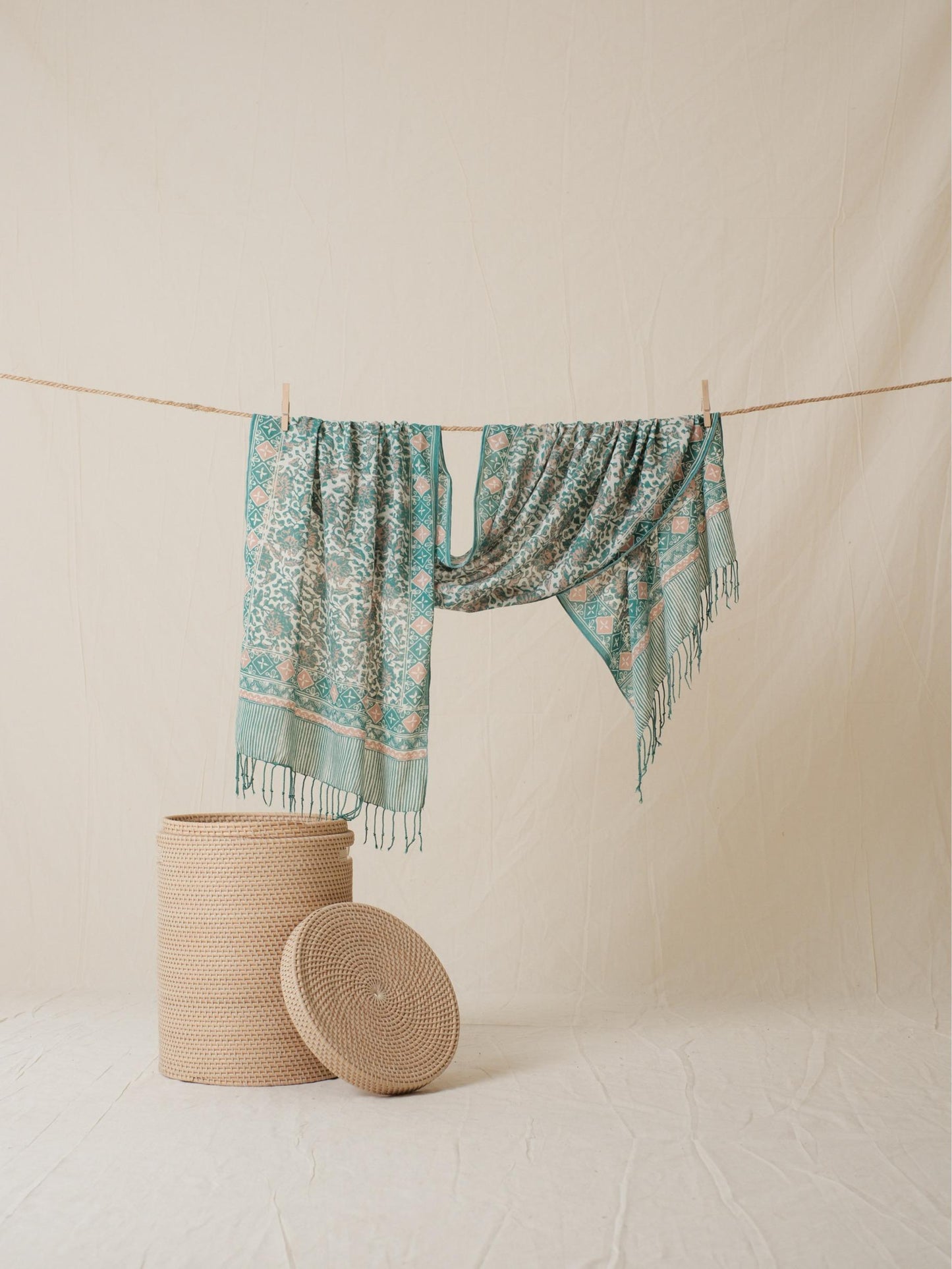 Scarf Batik 50 - Semilir - Toska | DNS