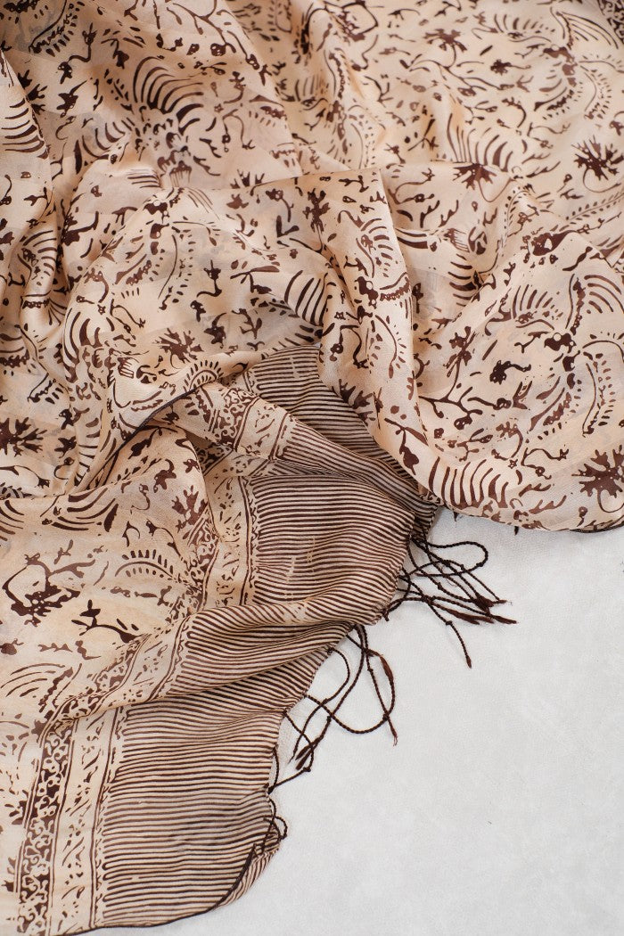 Selendang Sutra Batik - Pulau Jawa - 90