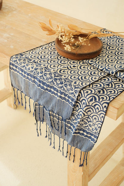 Scarf Batik TCC Ombak Blue