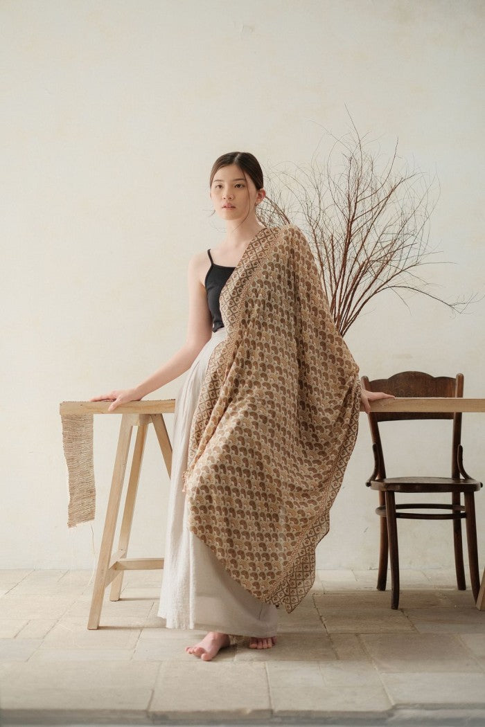 Pasha Brown Shawl