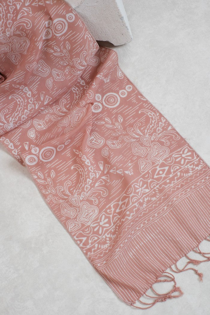 Scarf Batik L71 Cream