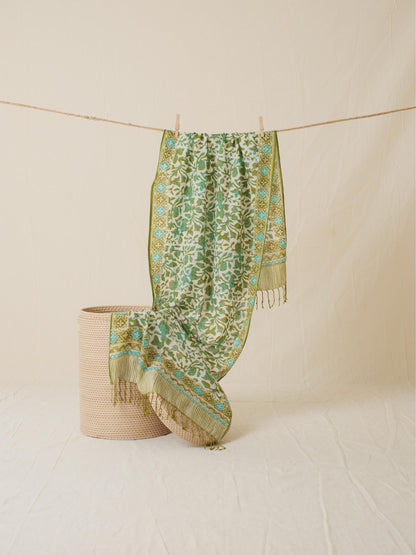 Scarf Batik 50 - Rimbun Alas - Green | DNi